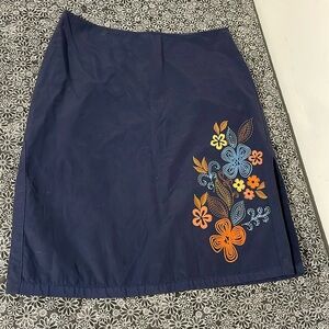 Big flirt skirt navy blue size 3